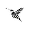 Zebra Ι, κολιμπρί τοίχου 3 | Pyroessa