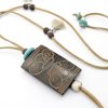Κίρκη, tribal pendant με νεφρίτη, λάβα, χαολίτη 8 | Pyroessa